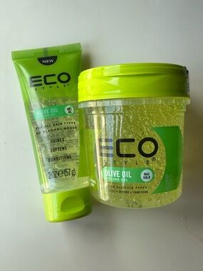 Olive Oil Styling Gel — Green